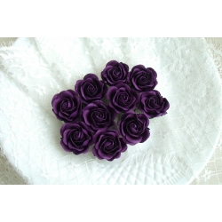 Шпалерная Роза  3,5 см Цвет Фиолетовый насыщенный